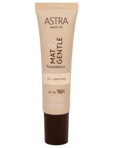 Astra Mat&gentle Foundation - Fondotinta Opaco Naturale - 03 Light/mid